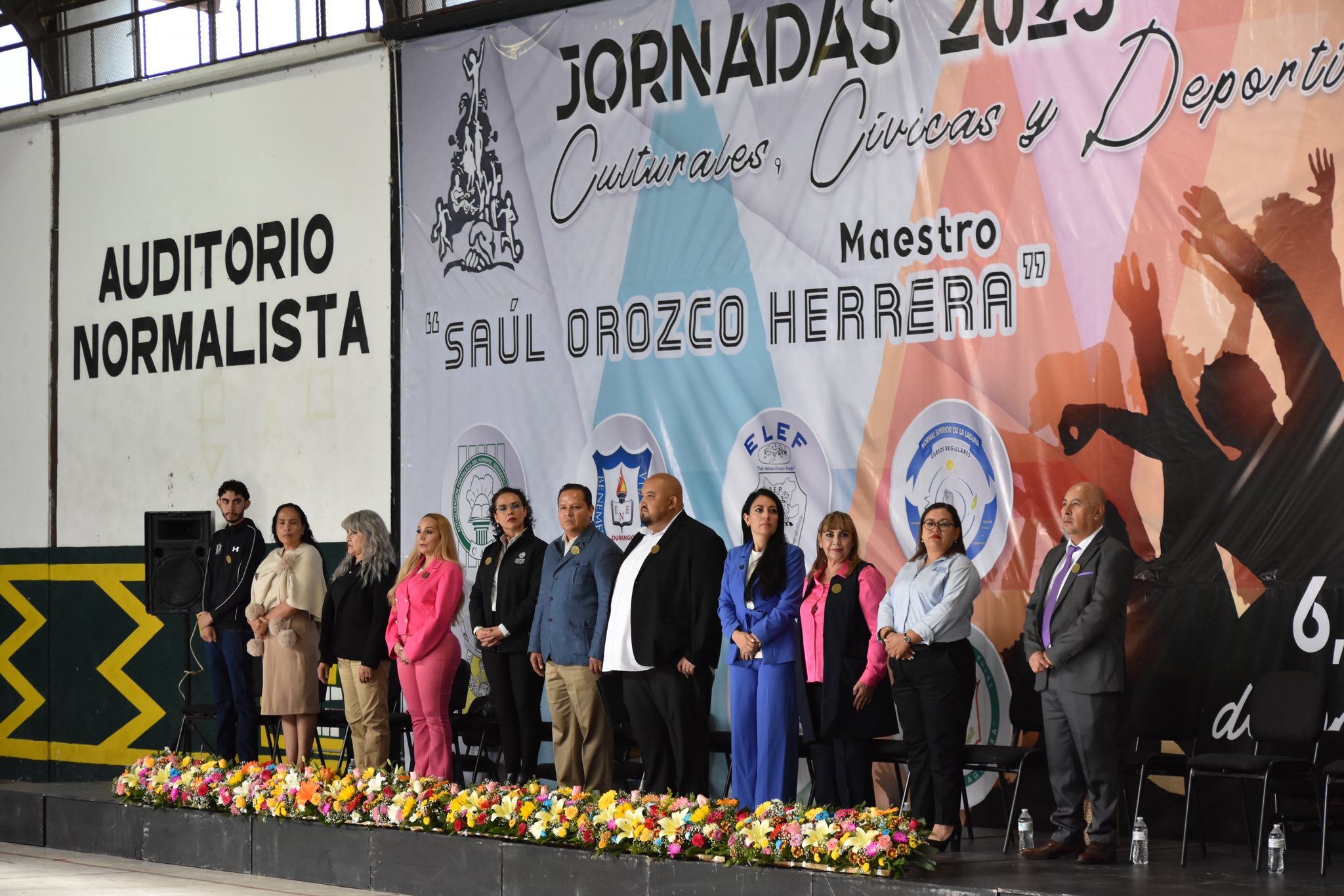 La Normal Rural “J. Guadalupe Aguilera” es sede de las Jornadas Culturales, Cívicas y Deportivas 2025