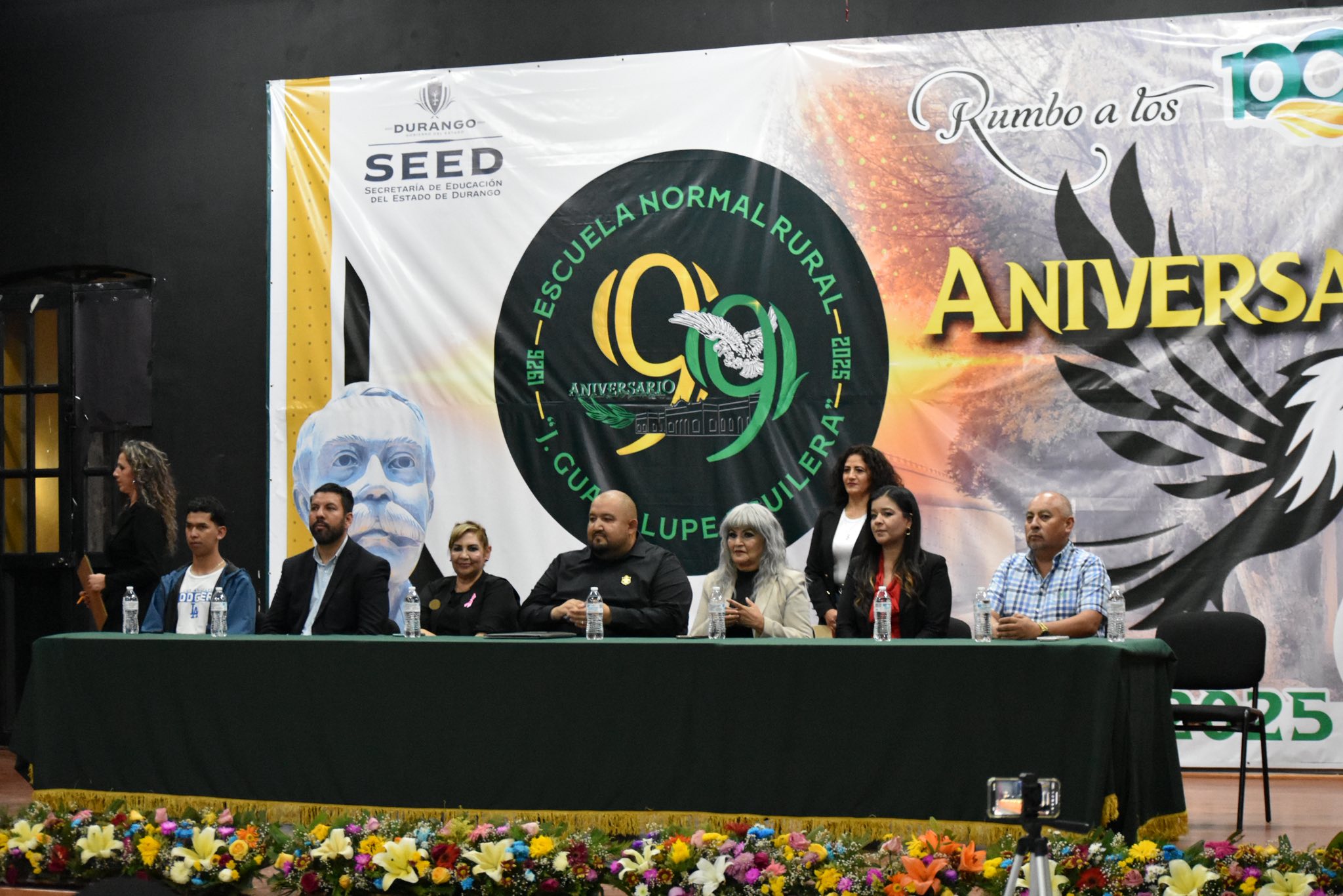 Clausura del Día 3 de las Jornadas Culturales, Cívicas y Deportivas en la Escuela Normal Rural “J. Guadalupe Aguilera”